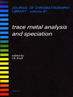 cover image of Trace Metal Analysis and Speciation